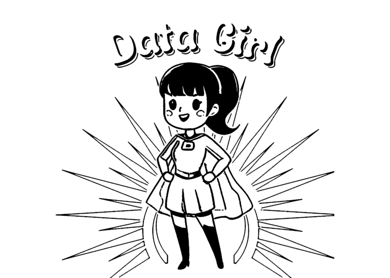Data Girl to color